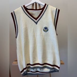 School style vest